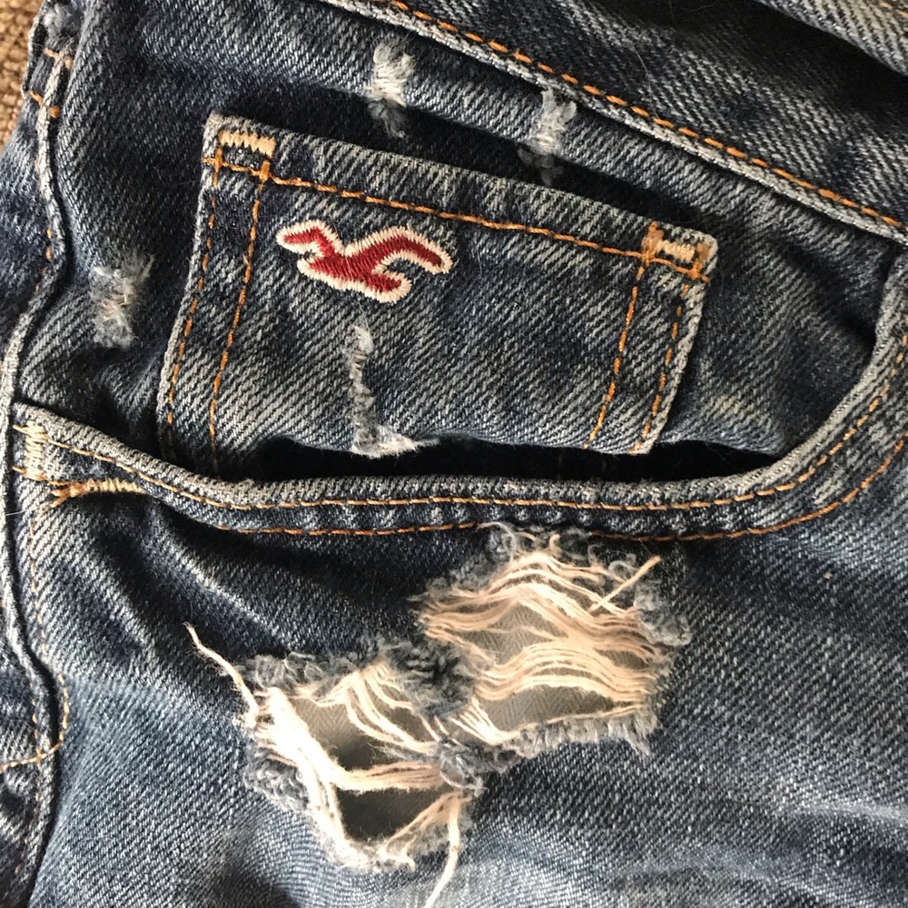 Hollister Low-Rise Denim Shorts 3 in